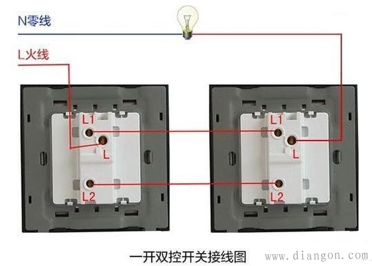 两个开关控制一盏灯