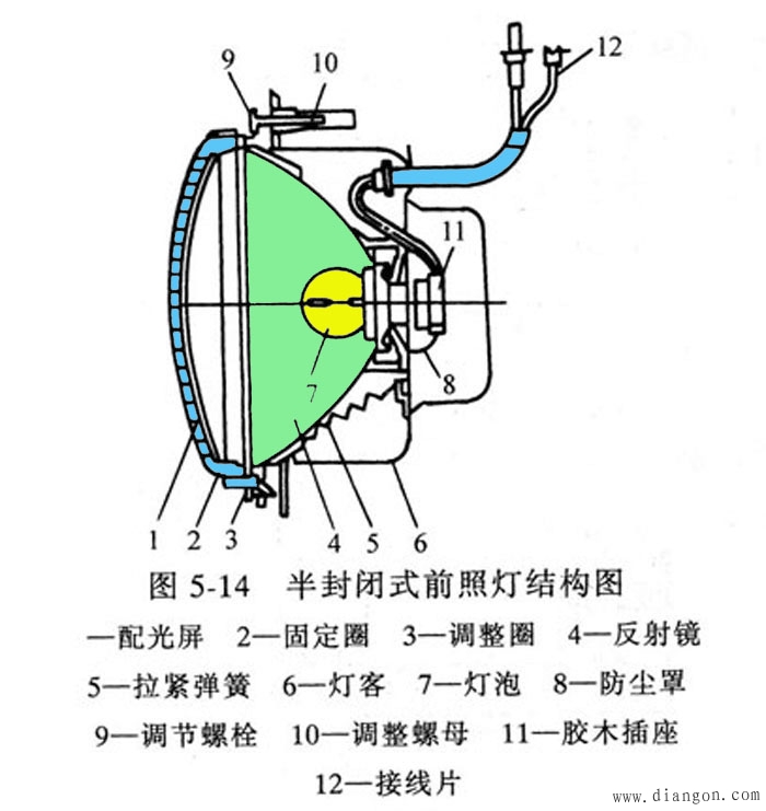 镜前灯拆卸图解图片